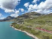 Foto: Berninapass, Oberengadin, Graubünden, Schweiz